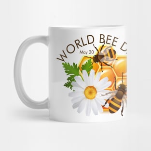World Bee Day, honey bees Mug